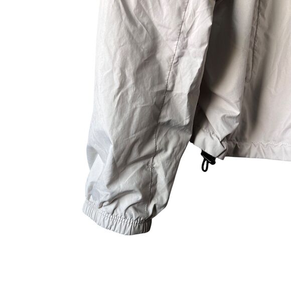 Uniqlo Jacket Reversible Full Zip Parka Womens Size Small Black Gray Hoodie - Picture 7 of 11